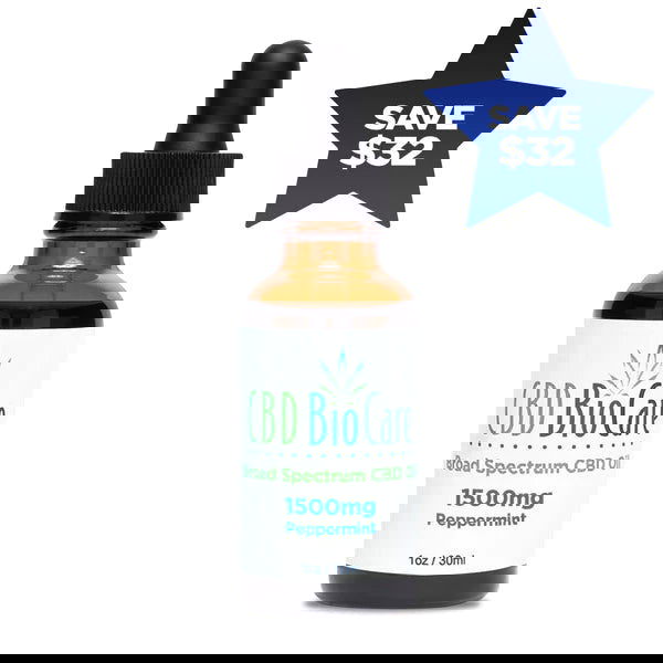 1500mg Broad Spectrum Oil - Hemp the NON POT