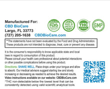 Load image into Gallery viewer, 1500mg Broad Spectrum Oil - Hemp the NON POT