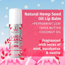 Load image into Gallery viewer, Hempz Candy Cane Lane Herbal Lip Balm - Hemp the NON POT