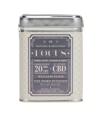 THD: Focus Tea - Hemp the NON POT