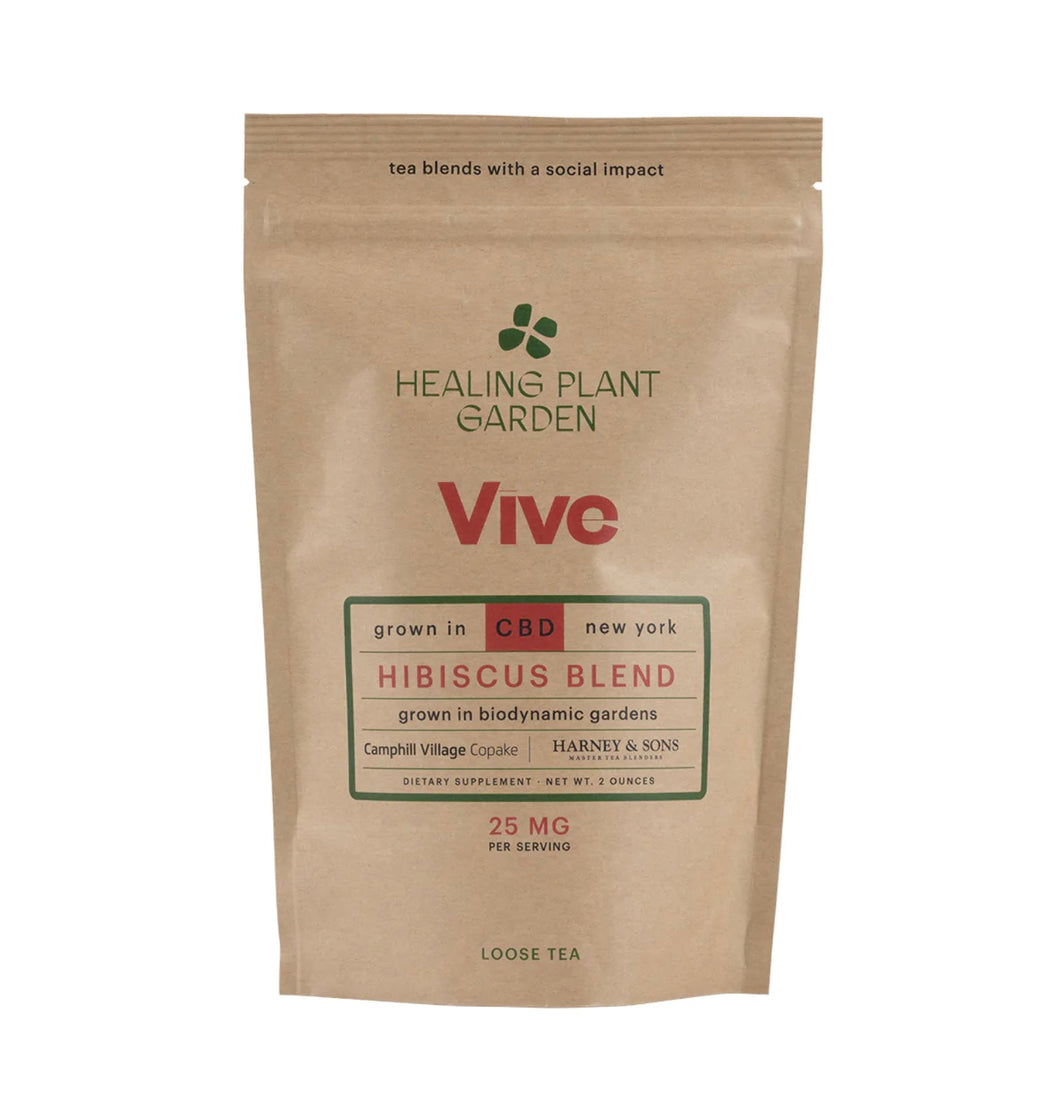 The Healing Plant: Vive Tea, Hibiscus Blend - Hemp the NON POT
