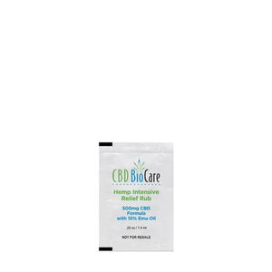 Trial Size Intensive Relief Rub - Hemp the NON POT